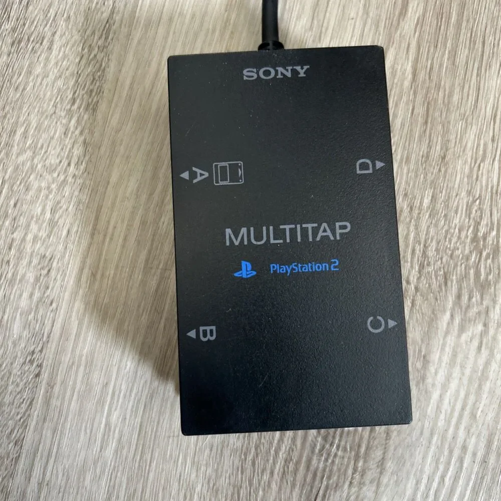 PlayStation 2 PS2 Multitap Adapter Genuine OEM SCPH-10090 Fat Authentic Tested